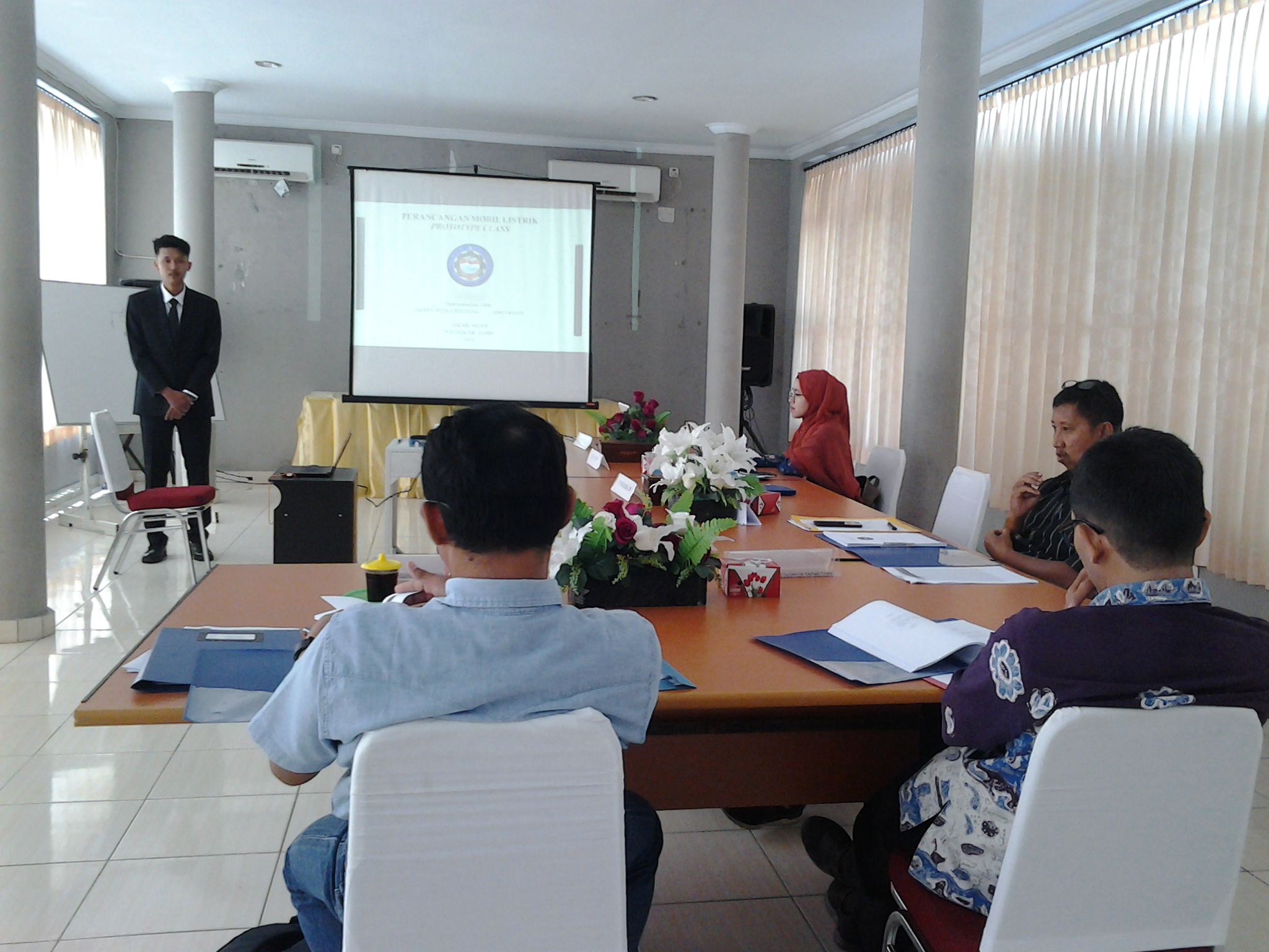 Sidang Proyek Akhir Prodi Mesin