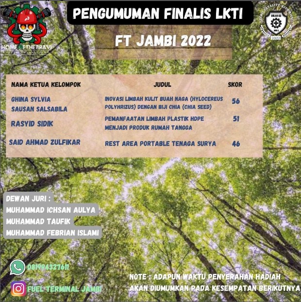 Mahasiswa Teknik Mesin Raih 2 Juara