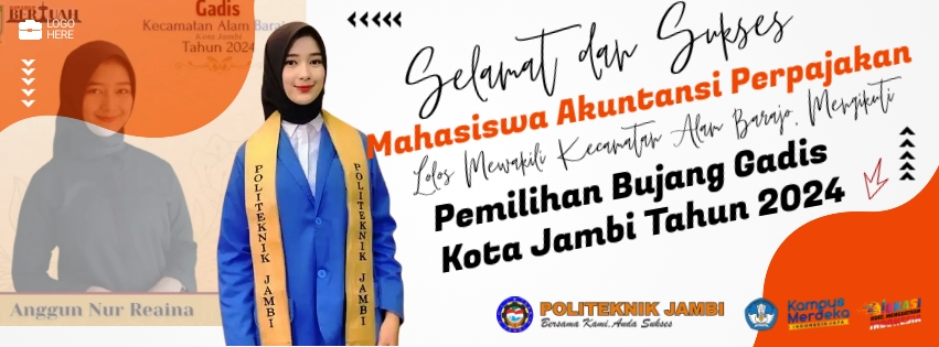 PRESTASI ANGGUN NUR REGINA PRODI AKUNTANSI PERPAJAKAN PADA AJANG PEMILIHAN BUJANG GADIS JAMBI TINGKAT KECAMATAN
