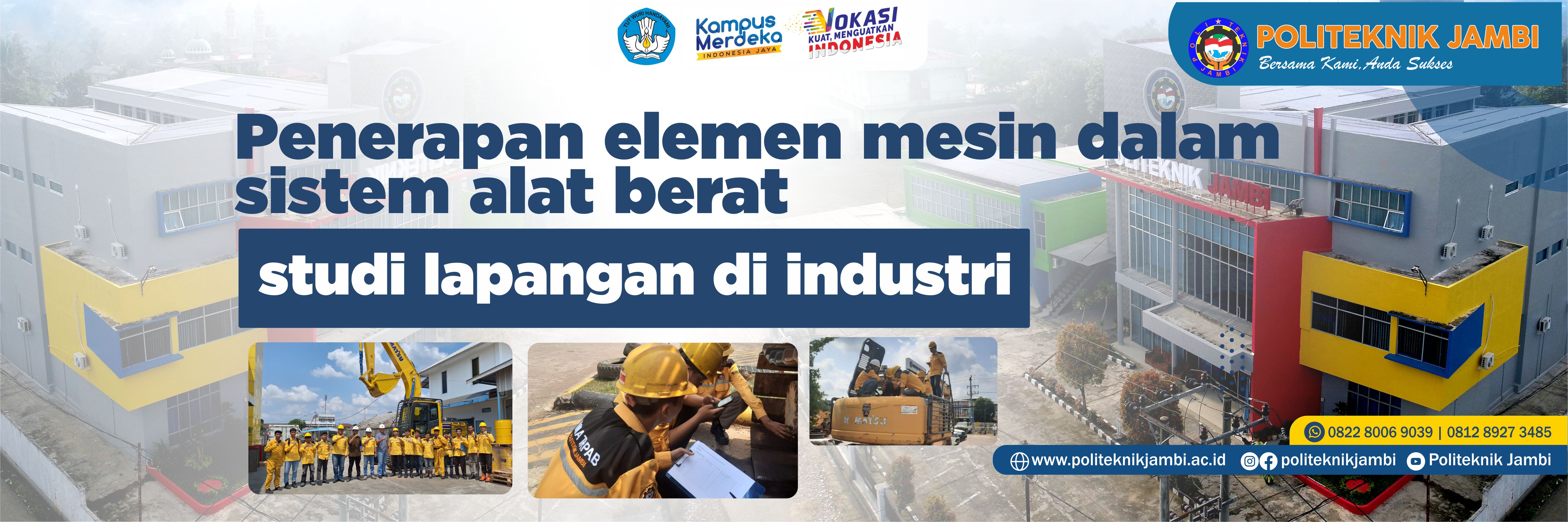 Penerapan elemen mesin dalam sistem alat berat: studi lapangan di industri